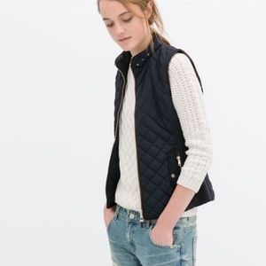 Zara Quilted vest